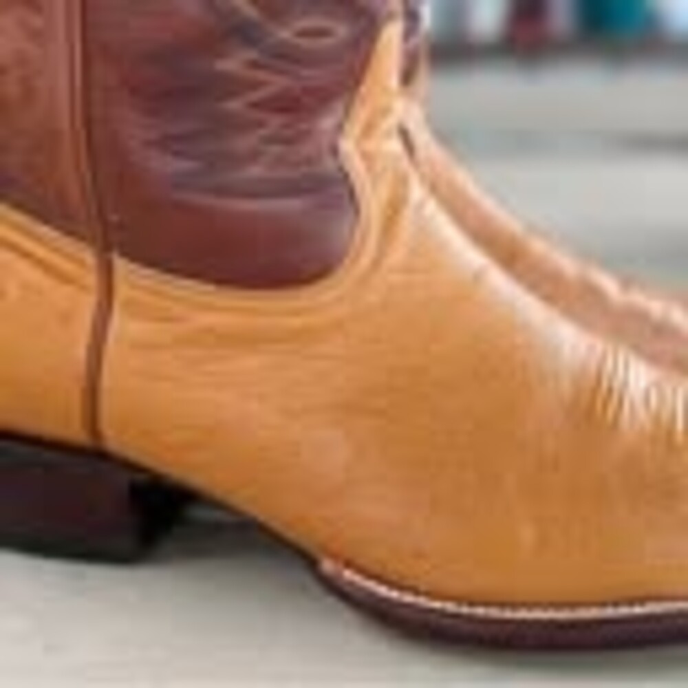 Heritage Boot Co. “Delbert” Smooth Ostrich Western Boots – Size 11 | Collector G